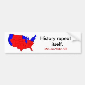 GESCHIEDENIS.. BUMPERSTICKER
