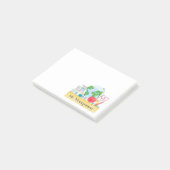 Geschiedenis Geografie Leraar Post-it® Notes (Schuin)