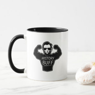 Geschiedenis grappige mok koffie