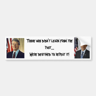 geschiedenis herhaalt zich bumpersticker