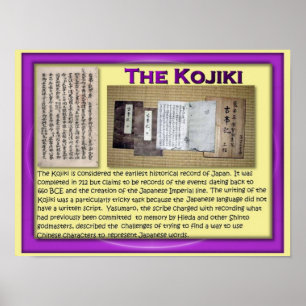 Geschiedenis, Japan, Kojiki Poster