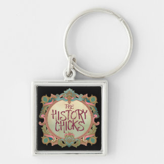 Geschiedenis kippen poocast Key Fob Sleutelhanger