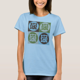 Geschiedenis kunst pop t-shirt