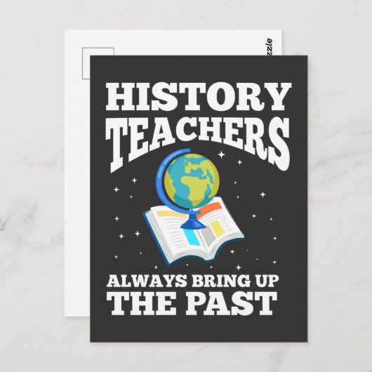 Geschiedenis leraar beroep Hilarious Historian Briefkaart (Voorkant / Achterkant)