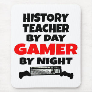 Geschiedenis Leraar Gamer Muismat