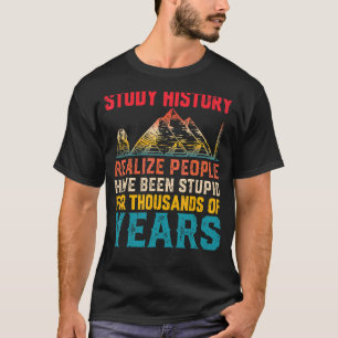 Geschiedenis Leraren Geschiedenis Joke Geschiedeni T-shirt