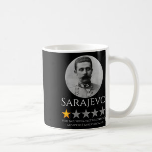 Geschiedenis meme - Aartshertog Franz Ferdinand - Koffiemok