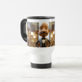 Geschiedenis onderweg, thee reisbeker (Voorkant links)