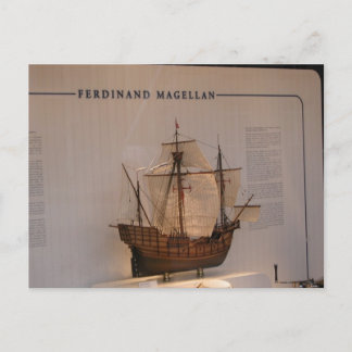 Geschiedenis, ontdekkingen, Ferdinand Magellan Briefkaart