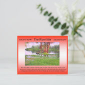 Geschiedenis, Oude Egypte, Nijlrivier Briefkaart (Staand voorkant)