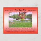 Geschiedenis, Oude Egypte, Nijlrivier Briefkaart (Voorkant)