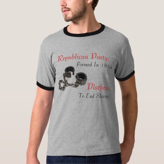 Geschiedenis: Republikeinse Partij T-shirt (Voorkant)