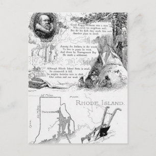 Geschiedenis Rhode Island Briefkaart