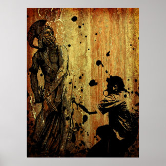 Geschiedenis schrijvers poster