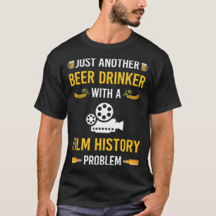 Geschiedenis van bierdrinkers t-shirt