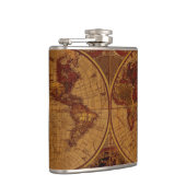  Geschiedenis van de Oude Wereldkaart Heupfles (Rechts)