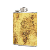  Geschiedenis van de Oude Wereldkaart Heupfles (Links)