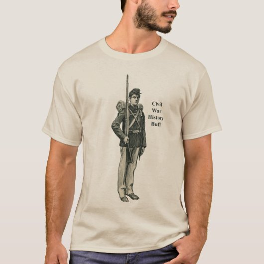 Geschiedenis van de soldaat t-shirt (Voorkant)