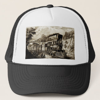 Geschiedenis van de stoommotor trucker pet