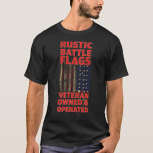 Geschiedenis van de Veteraan van de Rol Rustic Bat T-shirt