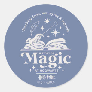 Geschiedenis van magie bij HOGWARTS™ Ronde Sticker