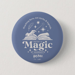 Geschiedenis van magie op HOGWARTS™ Ronde Button 5,7 Cm