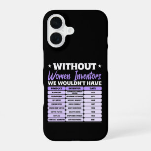 Geschiedenis van vrouwelijke uitvinders, Paarse Vr iPhone 16 Hoesje