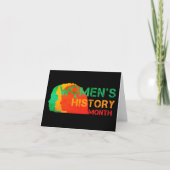 GESCHIEDENIS VAN VROUWEN KAART (Voorkant)