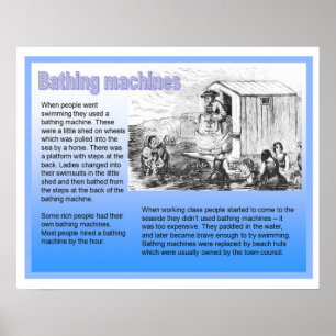 Geschiedenis, Victorianen, zwemmachines Poster