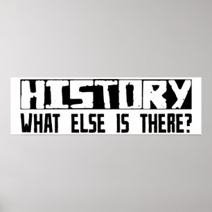 Geschiedenis wat er nog meer is? poster