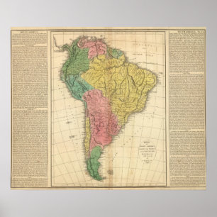 Geschiedenis Zuid-Amerika Poster