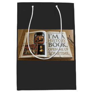 Geschiedenisboek openen medium cadeauzakje