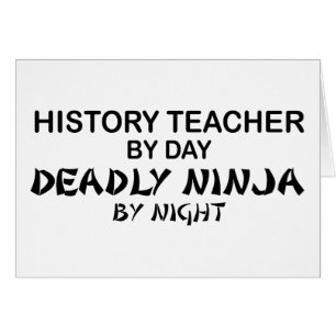 Geschiedenisleraar Deadly Ninja