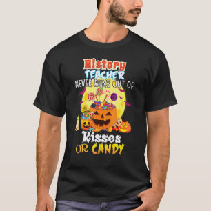 Geschiedenisleraar komt nooit tekort aan kussen of t-shirt