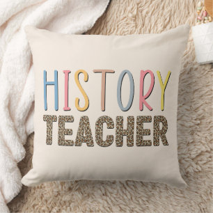geschiedenisleraar kussen