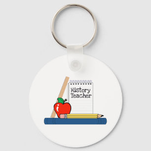 geschiedenisleraar (laptop) sleutelhanger