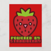 GESCHIKT DOOR STRAWBERRY BRIEFKAART (Voorkant)