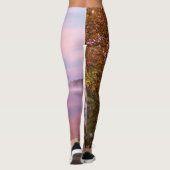 Geschikt roze ochtend leggings (Achterkant)