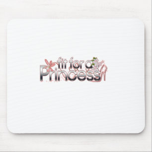 Geschikt voor een Princess Girl Glass Slipper Muismat