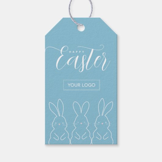Geschikte Bunnies, aangepast Label voor cadeau Cadeaulabel (Voorkant)