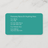 Geschikte Visitekaartjes (Achterkant)