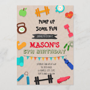 Geschikthebfeestelijke uitnodiging