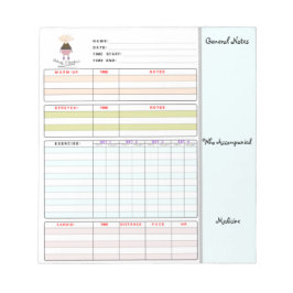 Geschiktheid: doe het voor je eigen; Motivatie pla Notitieblok