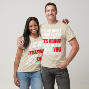 Geschiktheid en Bodybuilding Motivatie T-shirt