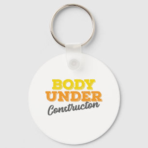 Geschiktheid Gym Gift Body onder constructietoeste Sleutelhanger