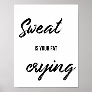 Geschiktheid, gym, Motivatie wanddecor uitwerken Poster
