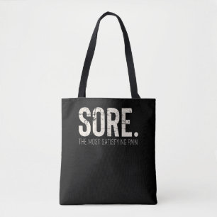 Geschiktheid Gym Workout Motivatie citaat Draagtas