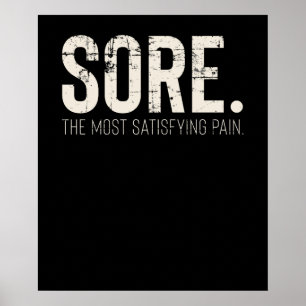 Geschiktheid Gym Workout Motivatie citaat Poster