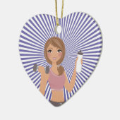 Geschiktheid! Keramisch Ornament (Links)