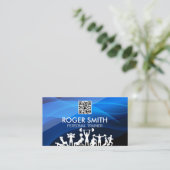 Geschiktheid | QR-code Visitekaartje (Staand voorkant)